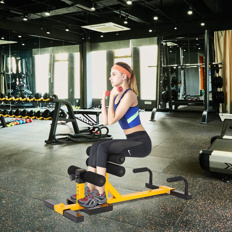 Load image into Gallery viewer, 3-in-1 Multifunctional Squat Machine Deep Sissy Squat &amp; Leg Exercise Squat - GoplusUS
