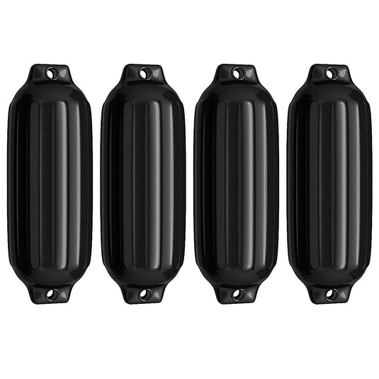 Goplus 4 Ribbed Marine Boat Fender Vinyl Bumper Dock Shield Durable - GoplusUS