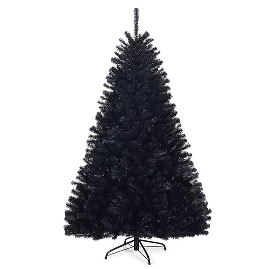 Goplus Unlit Artificial Christmas Tree, 100% New PVC Material, Xmas Tree for Indoor and Outdoor Decoration - GoplusUS