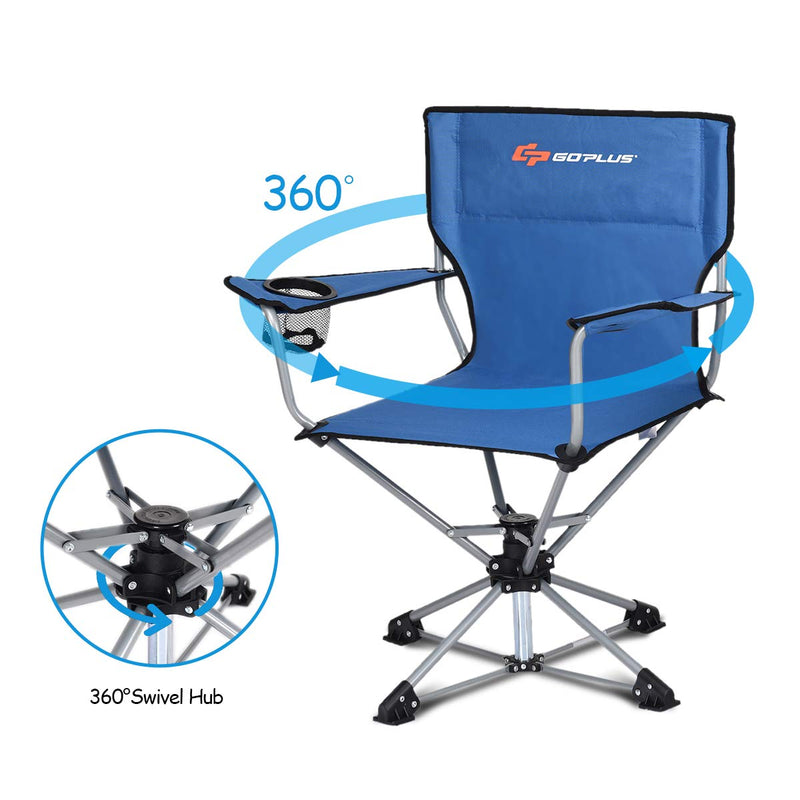 Load image into Gallery viewer, Swivel Camping Chair - GoplusUS
