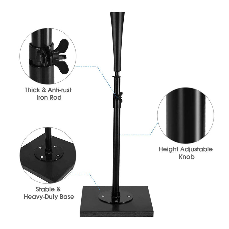 Load image into Gallery viewer, Batting Tee, Adjustable Baseball Hitting Tee Heavy Duty Softball - GoplusUS
