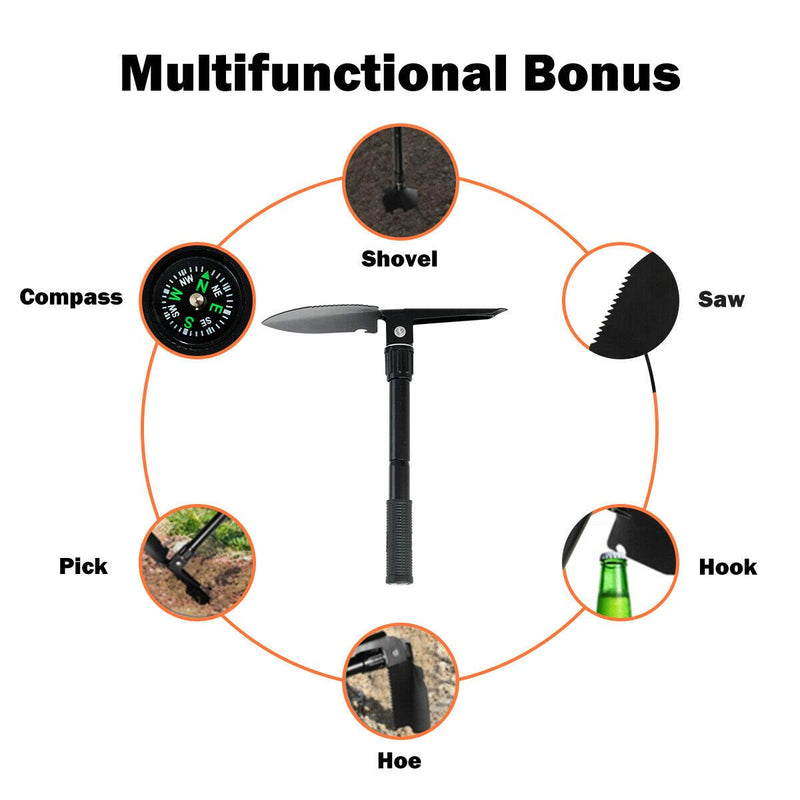 Load image into Gallery viewer, GOPLUS Metal Detector Kit for Adults, Metal Finder Treasures Seeking Tool (Black) - GoplusUS
