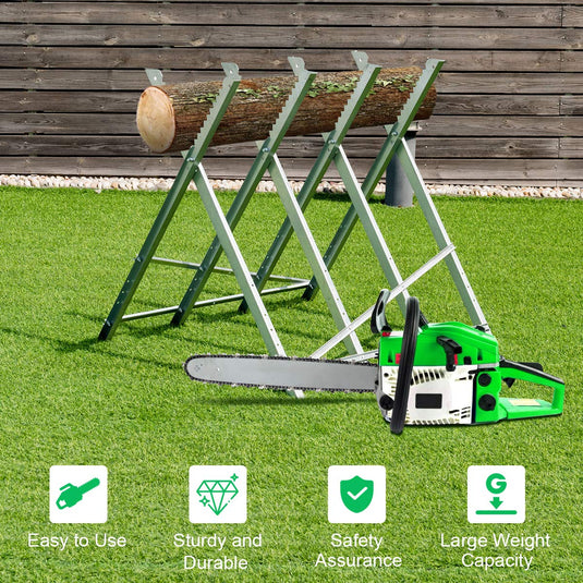 Portable Folding Sawhorse