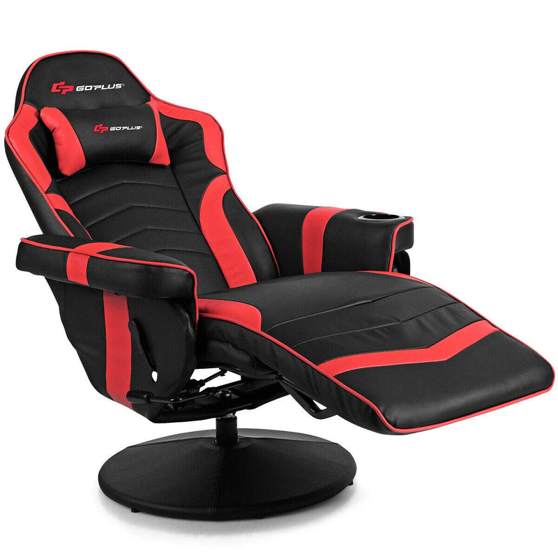 Load image into Gallery viewer, Massage Gaming Chair, Racing Style Gaming Recliner - GoplusUS
