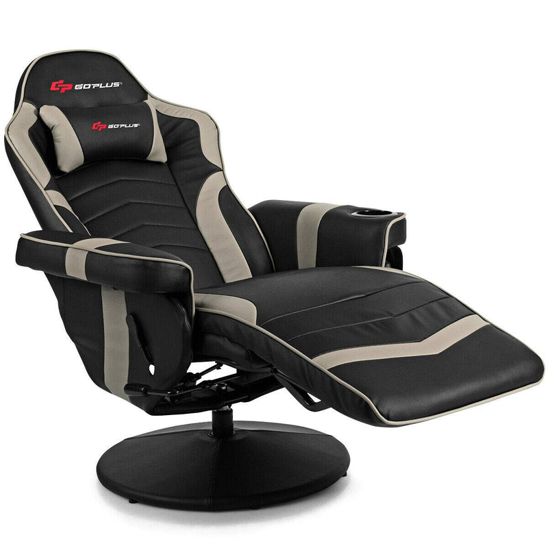 Load image into Gallery viewer, Massage Gaming Chair, Racing Style Gaming Recliner - GoplusUS
