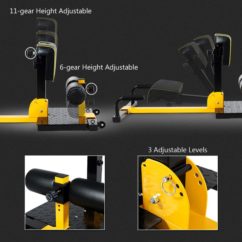 Load image into Gallery viewer, Deep Squat Machine with Anti-Skid Measures, Soft PVC Cover, Handy Wheels - GoplusUS
