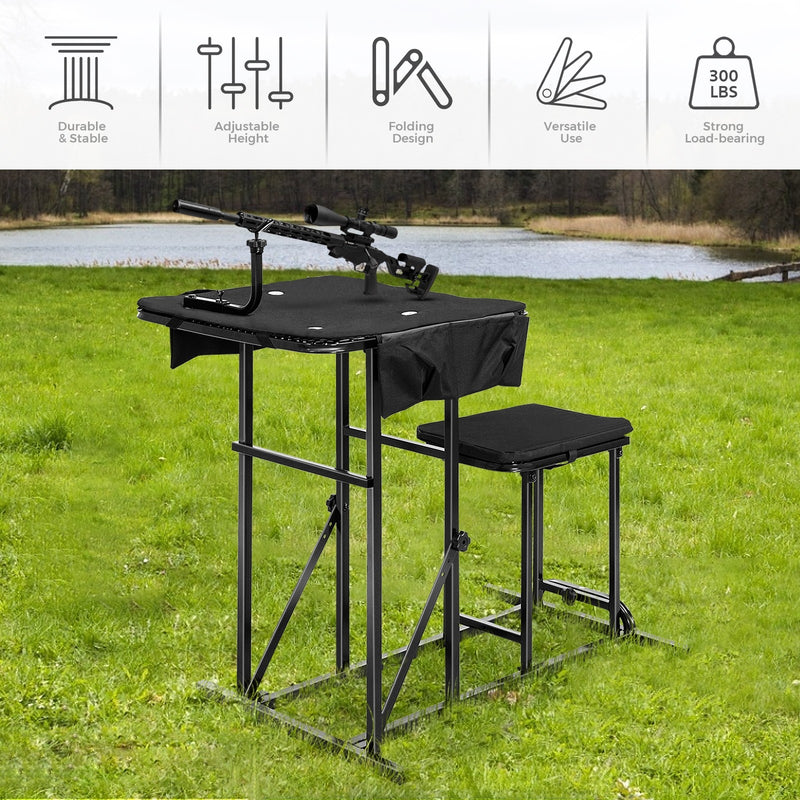 Load image into Gallery viewer, Portable Shooting Table Seat Set
