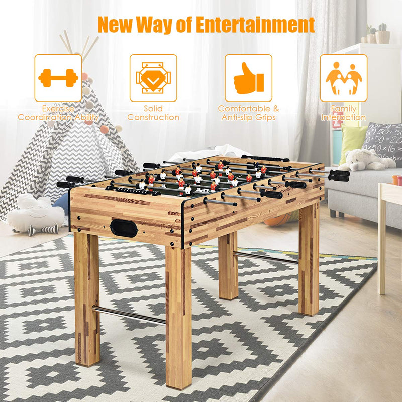 Load image into Gallery viewer, 48&quot; Foosball Table, Easy-Assemble Soccer Game Table - GoplusUS
