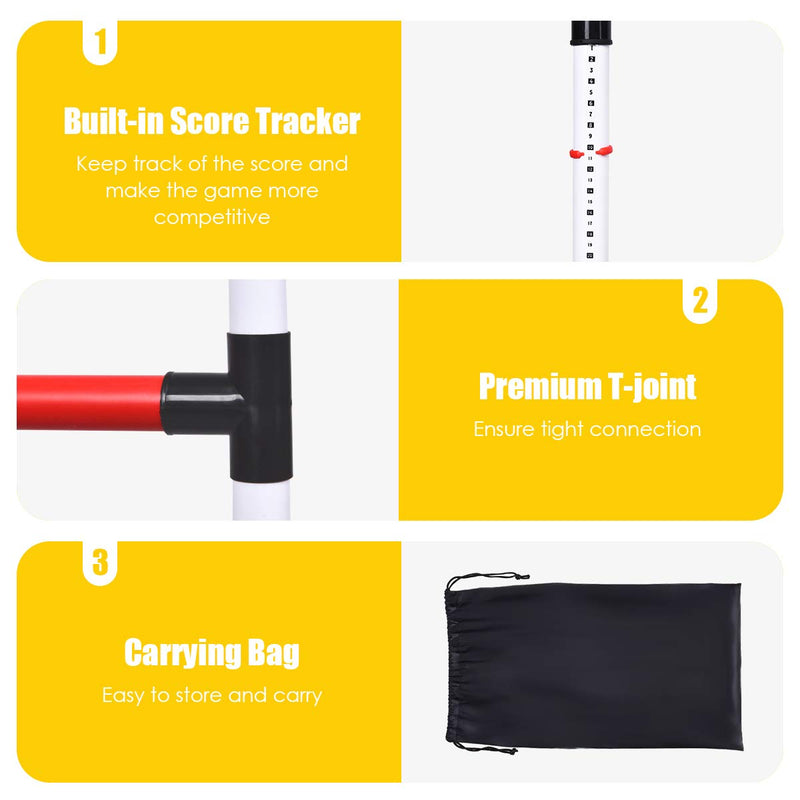 Load image into Gallery viewer, Ladder Toss Game Set, Indoor/Outdoor Ladder Ball Toss Game Set - GoplusUS
