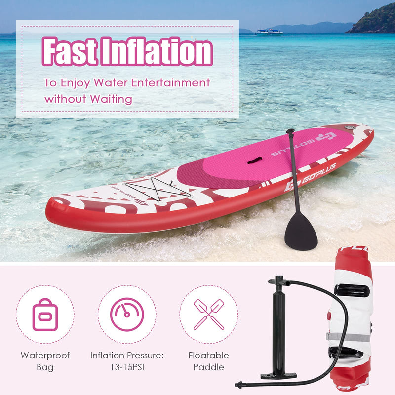 Load image into Gallery viewer, 10.5/11FT Inflatable Stand Up Paddle Board, 6.5&quot; Thick SUP with Carry Bag - GoplusUS
