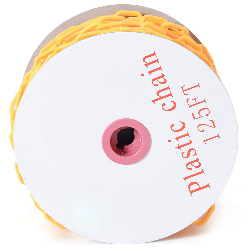 Load image into Gallery viewer, Plastic Chain Safety Barrier 125 FT Plastic Barrier Chain - GoplusUS
