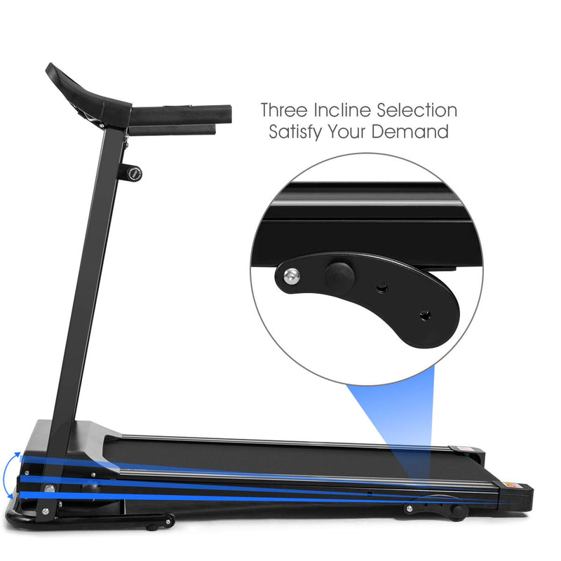 Load image into Gallery viewer, Electric Folding Treadmill, Adjustable Incline and Low Noise Design - GoplusUS
