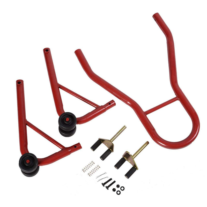 Load image into Gallery viewer, Motorcycle Stand Front Wheel Lift Fork Swingarm Stands Paddock Stands Forklift Auto Bike - GoplusUS

