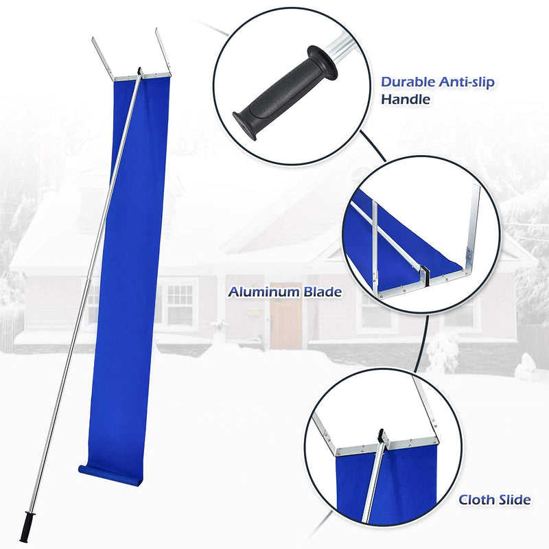 Load image into Gallery viewer, Snow Roof Rake, Aluminum Snow Removal Tool

