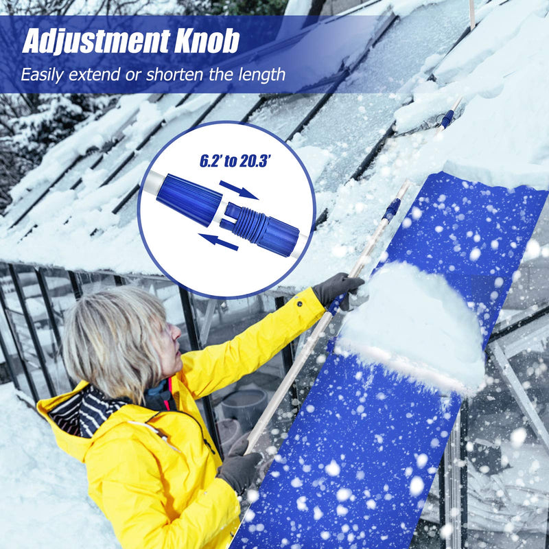 Load image into Gallery viewer, Roof Snow Removal Rake Tool 20.3FT

