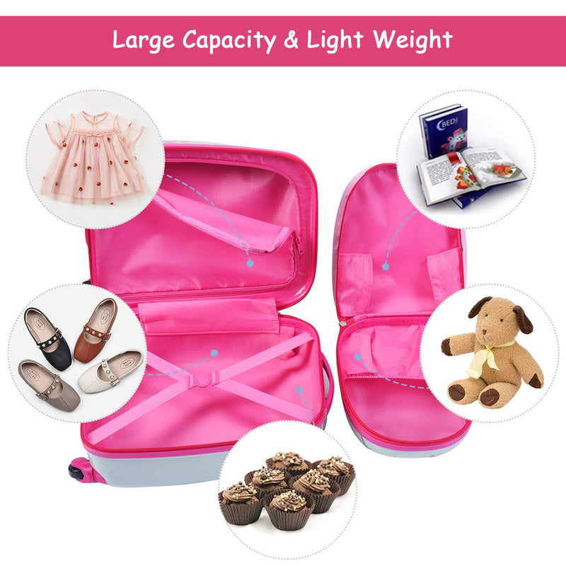 Load image into Gallery viewer, 2PC Kids Luggage, 12&quot; &amp; 16&quot; Kids Carry On Luggage Set - GoplusUS
