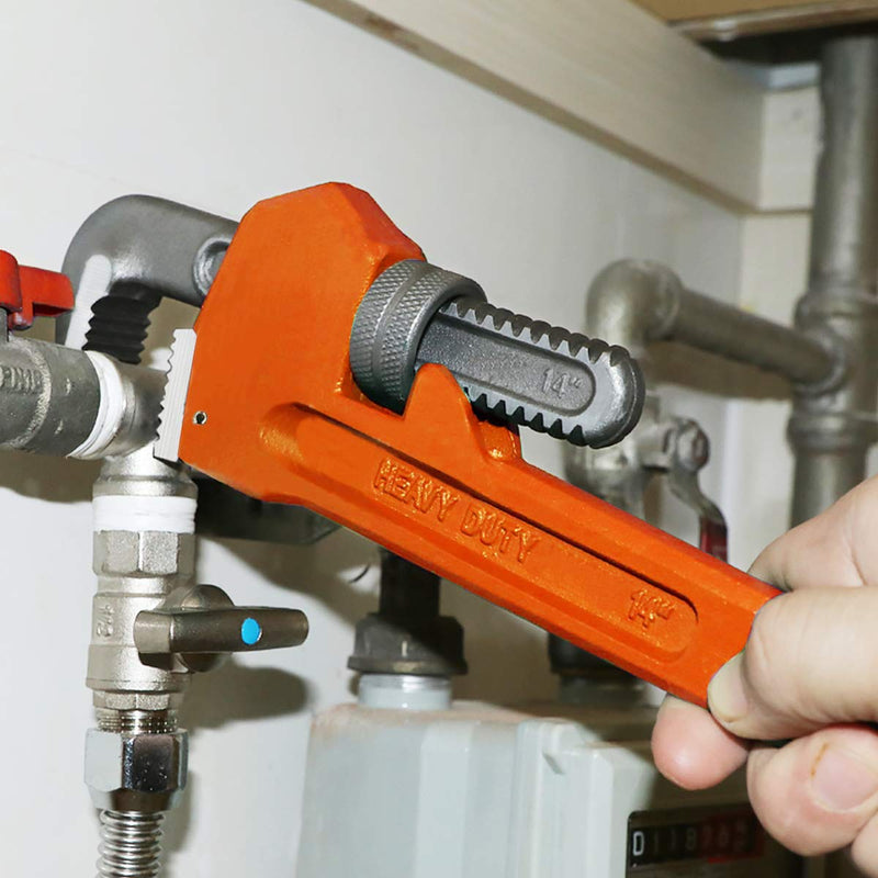 Load image into Gallery viewer, 4pcs Pipe Wrench Set, Heat Treated Plumbing Wrench - GoplusUS
