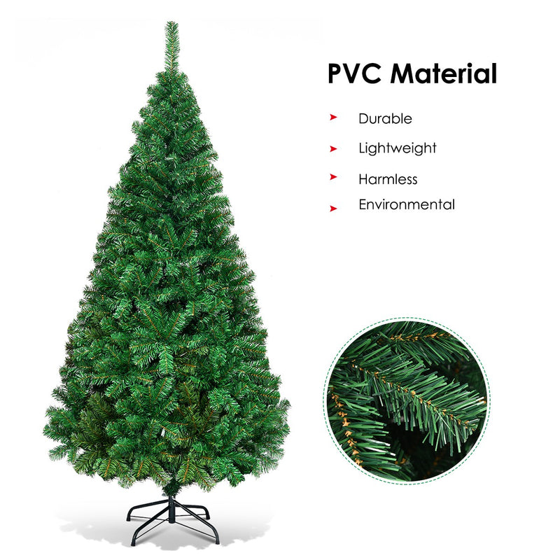Load image into Gallery viewer, Artificial Christmas Tree with Solid Metal Stand - GoplusUS

