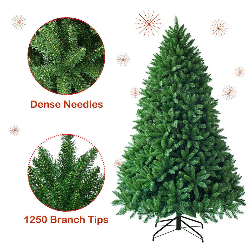 Load image into Gallery viewer, 6ft Unlit Artificial Christmas Tree - GoplusUS
