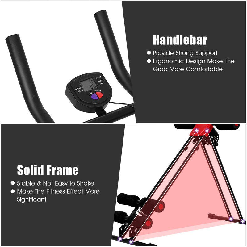 Load image into Gallery viewer, Ab Trainer Foldable Abdominal Trainer Ab Vertical - GoplusUS
