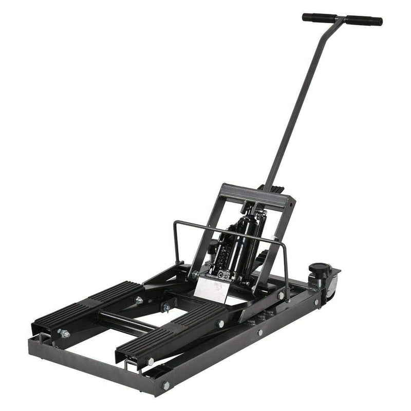 Load image into Gallery viewer, Goplus Motorcycle ATV Hydraulic Scissor Lift Jack Stand Quad Dirt Street Bike Hoist - GoplusUS
