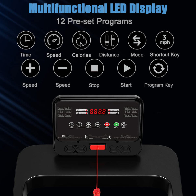 Load image into Gallery viewer, Goplus Heavy Duty Treadmill for Gym, Superfit Electric Treadmill with App Control - GoplusUS
