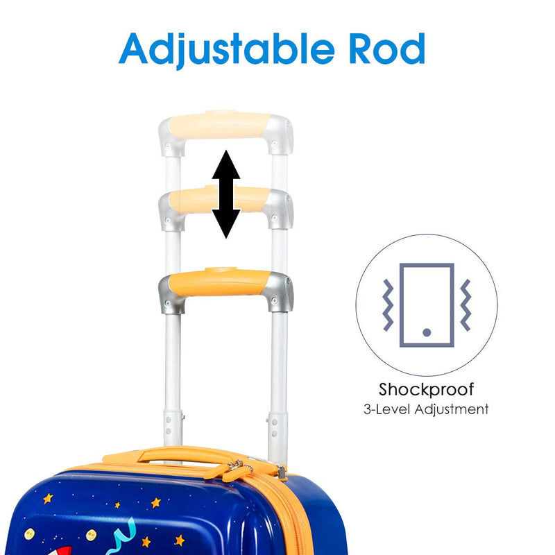 Load image into Gallery viewer, Kids Luggage Set, 12&quot; &amp; 18&quot; Kids Carry On Luggage Set - GoplusUS
