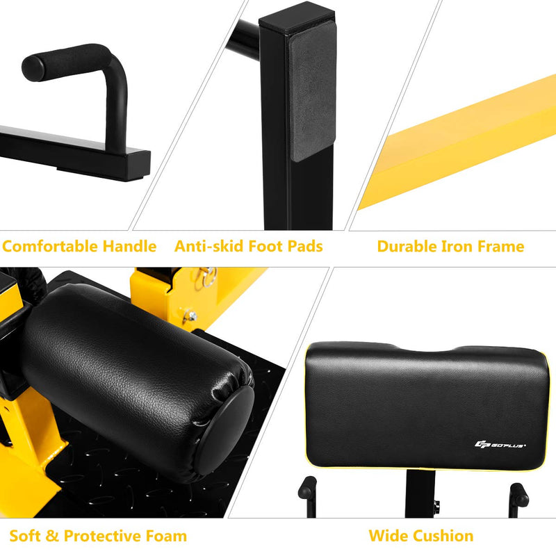 Load image into Gallery viewer, Deep Squat Machine with Anti-Skid Measures, Soft PVC Cover, Handy Wheels - GoplusUS
