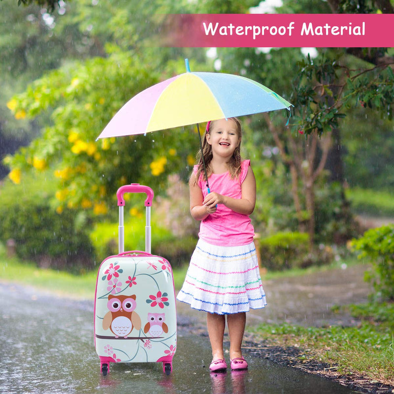 Load image into Gallery viewer, 2PC Kids Luggage, 12&quot; &amp; 16&quot; Kids Carry On Luggage Set - GoplusUS
