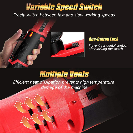 Goplus 3/8" Cordless Ratchet Wrench, 12V Electric Ratchet Wrench Set with Charger & 1500mAh Lithium-Ion Battery - GoplusUS