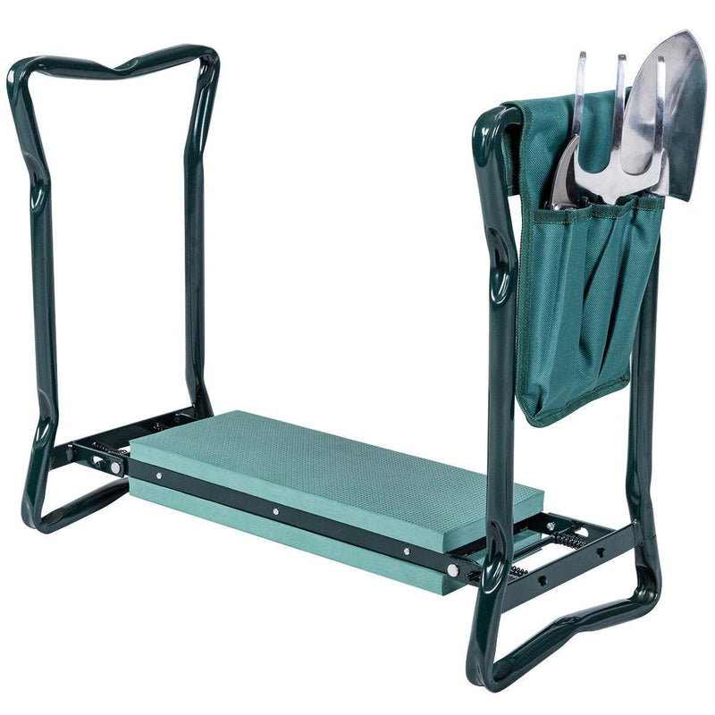 Load image into Gallery viewer, Folding Garden Kneeler Bench Heavy Duty Gardener Kneeling Pad Cushion - GoplusUS
