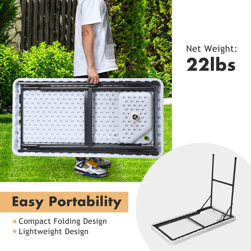 Load image into Gallery viewer, Folding Fish Table Fillet Hunting Cleaning Cutting Camping Sink Table - GoplusUS
