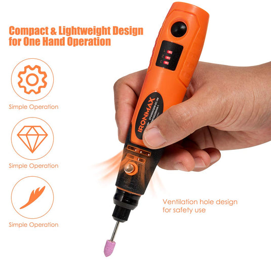 Cordless Rotary Tool Kit with 40 Accessories - GoplusUS