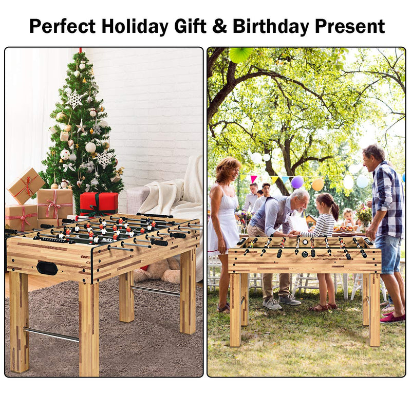 Load image into Gallery viewer, 48&quot; Foosball Table, Easy-Assemble Soccer Game Table - GoplusUS

