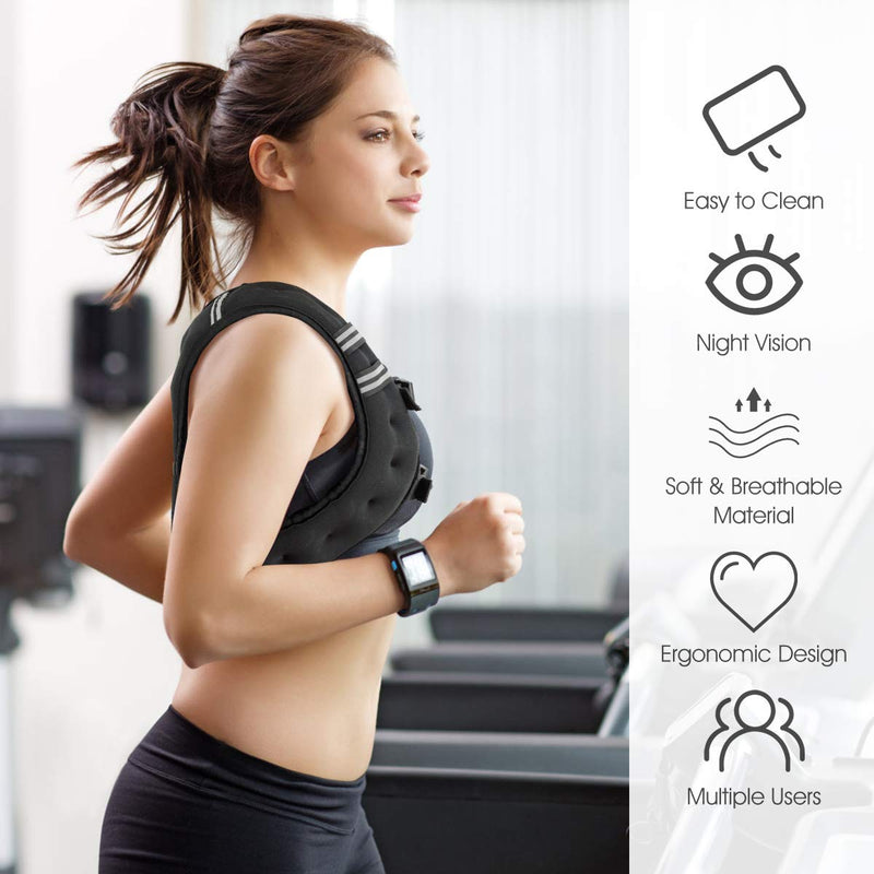 Load image into Gallery viewer, Adjustable Weighted Vest, 12lb/20lbWeight Vest Workout Equipment - GoplusUS
