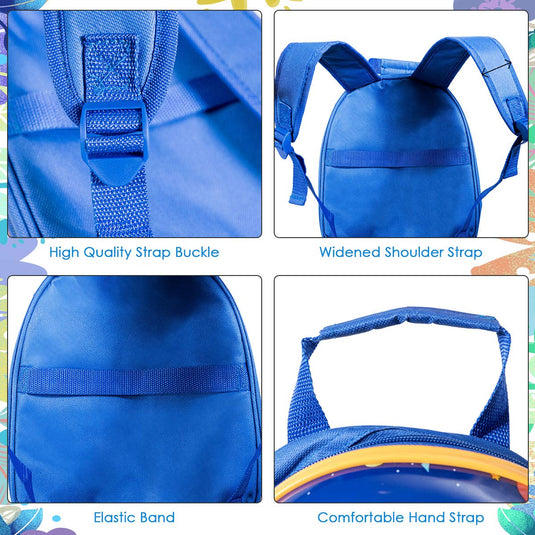 Kids Luggage Set, 12" & 18" Kids Carry On Luggage Set - GoplusUS