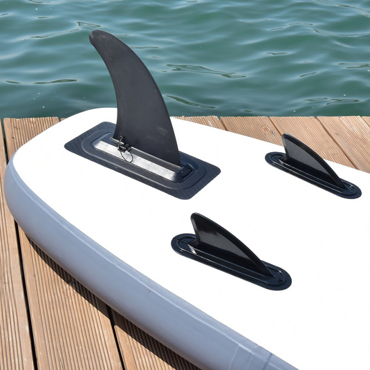 Goplus Inflatable Stand Up Paddle Board Surfboard Sup Board White 10