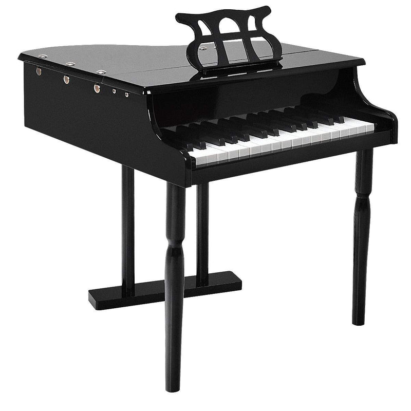Load image into Gallery viewer, Classical Kids Piano, 30 Keys Wood Toy Grand Piano - GoplusUS
