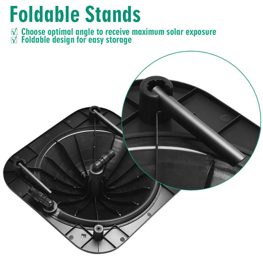 Goplus Solar Dome Swimming Pool Heater Above Ground, Pool Solar Heater - GoplusUS