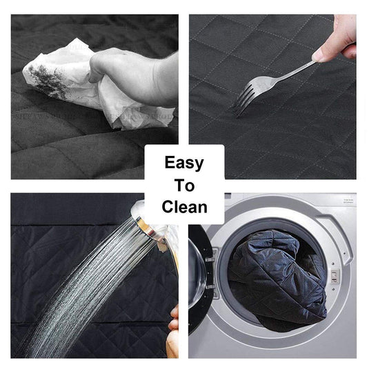 Pet Seat Cover Dog Car Seat Cover Waterproof Nonslip Rubber Backing - GoplusUS