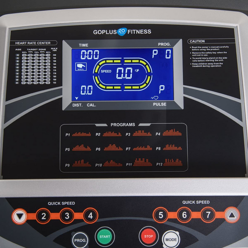 Load image into Gallery viewer, 2.2HP Folding Treadmill Electric Support Motorized Power Running Fitness Jogging Incline - GoplusUS
