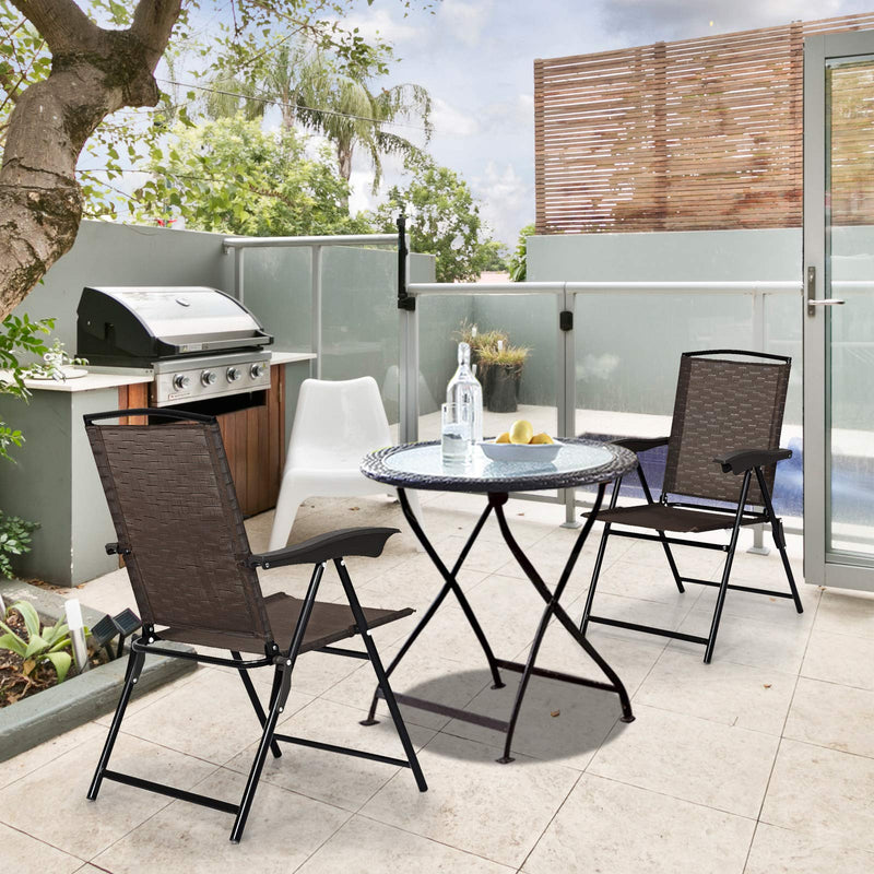 Load image into Gallery viewer, Folding Sling Chairs Sets of 2, Portable Chairs for Patio Garden Pool Outdoor &amp; Indoor - GoplusUS
