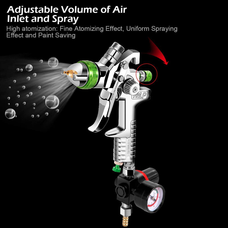 Load image into Gallery viewer, HVLP Spray Gun, Gravity Feed Paint Gun Auto Paint Air Spray Gun - GoplusUS
