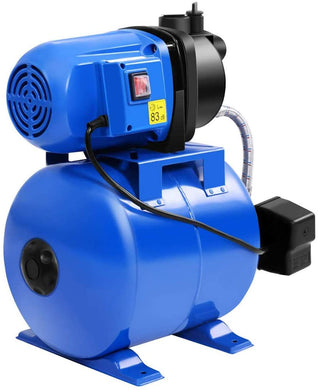 Shallow Well Pump 1.6HP Pressure Tank 1000GPH Jet Pump - GoplusUS
