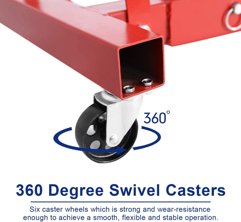 Load image into Gallery viewer, 2 Ton Folding Engine Hoist Cherry Picker Shop Crane Hoist Lift - GoplusUS
