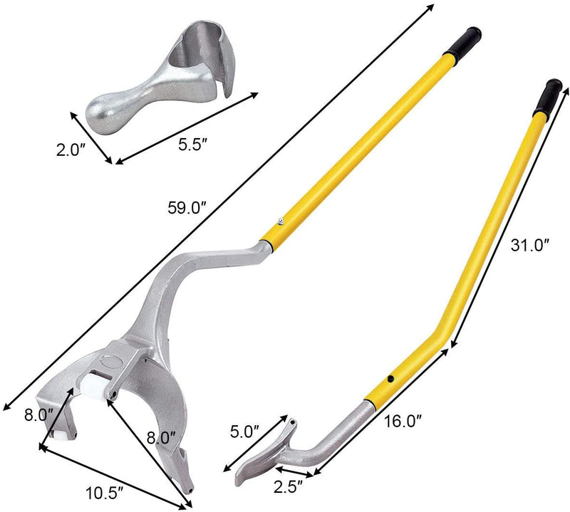 Load image into Gallery viewer, Tire Changer, 17.5&quot; to 24&quot; Steel Tire Mount Demount Tool Kit
