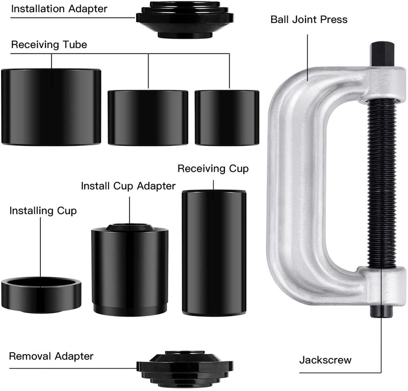 Load image into Gallery viewer, 4 in 1 Ball Joint Service Tool Kit 2WD &amp; 4WD Remover Installer - GoplusUS
