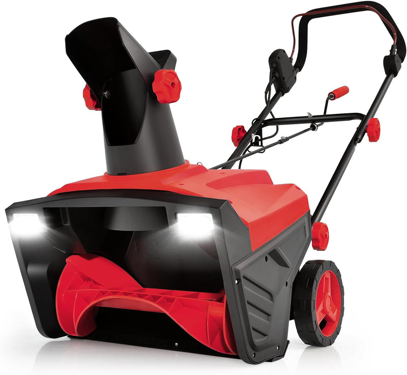 Load image into Gallery viewer, Goplus Snow Blower, 120V 15A Electric Snow Thrower with 180 Rotatable Chute &amp; Folding Handle for Yard Driveway
