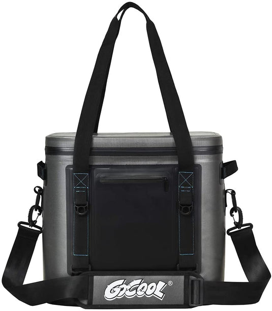 30-Can Portable Cooler Bag, Insulated Soft Camping Cooler - GoplusUS