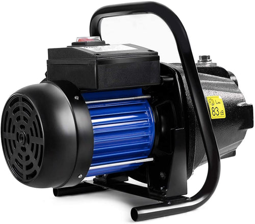 1.6HP Well Water Pump Home Garden Irrigation Booster Jet Pump 1000GPH, 1200W (Black) - GoplusUS